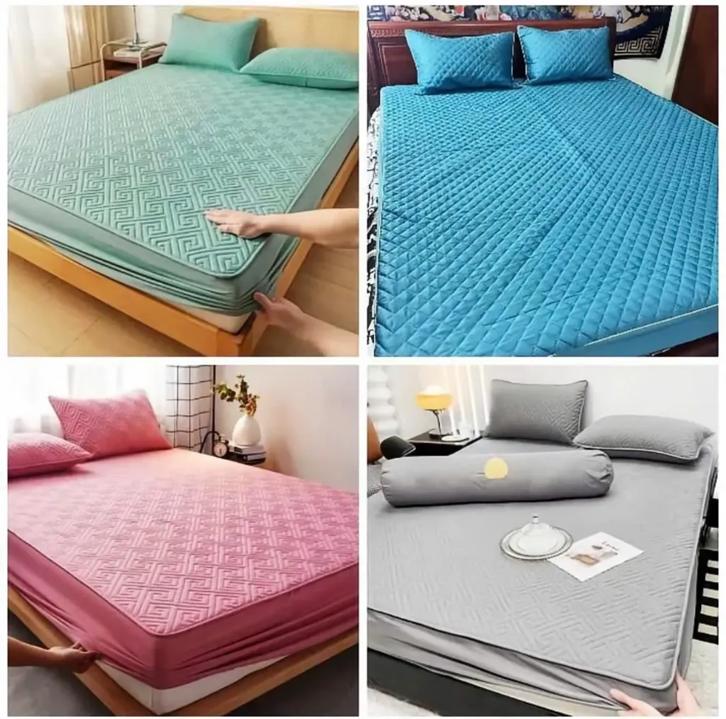 Ga Gối Lụa Chần Bông 3M